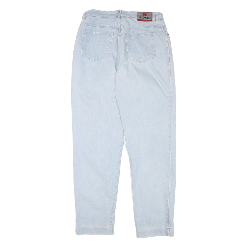 DISMERO Womens Jeans Blue Relaxed Straight Denim Light W30 L31 Casual Comfort