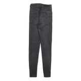 LEVI'S Big E Womens Slim Skinny Denim Dark Black W25 L30 Stretch Cotton Jeans
