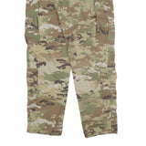 BETHEL INDUSTRIES Mens Cotton Blend Camouflage Regular Fit Cargo Trousers W35