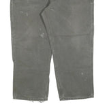 CARHARTT Mens Jeans Green Relaxed Straight Denim Medium W44 L30 Workwear