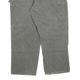 CARHARTT Mens Jeans Green Relaxed Straight Denim Medium W44 L30 Workwear