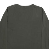 CARHARTT Mens Grey Pocket T-Shirt L Long Sleeve Crew Neck Cotton Classic