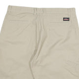 DICKIES Mens Shorts Beige Casual Plain XL W34 Workwear Cotton Blend