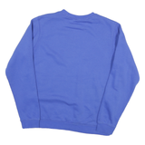 NIKE Mens Blue Warriors Basketball Crew Neck M Cotton Blend Sweatshirt