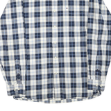 TOMMY HILFIGER Mens Blue & Grey Check Shirt M Button Down Casual Style