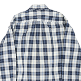 TOMMY HILFIGER Mens Blue & Grey Check Shirt M Button Down Casual Style