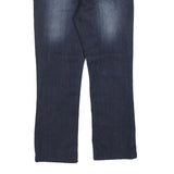 SOKU Womens Jeans Blue Regular Straight Denim Medium W30 L28 Embroidered Back