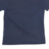 LEVI'S Mens Blue Cotton Blend Graphic T-Shirt M Short Sleeve Crew Neck Logo