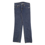 TRUE RELIGION Girls Jeans Blue Slim Straight Denim Medium W28 L29 Stylish Zip