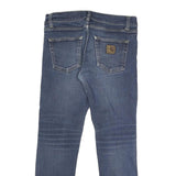 CARHARTT WIP Womens Jeans Blue Regular Straight Denim Medium W31 L25 Button