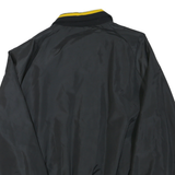 PLA-JAC Mens Black & Yellow Leupold Button Jacket XL Polyester Blend Varsity