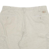 DICKIES Mens Shorts Beige Cargo Cotton Blend 2XL W36 Workwear Pockets