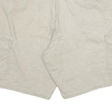 DICKIES Mens Shorts Beige Cargo Cotton Blend 2XL W36 Workwear Pockets