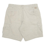 DICKIES Mens Shorts Beige Cargo Cotton Blend 2XL W36 Workwear Pockets