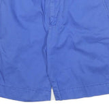 POLO RALPH LAUREN Mens Shorts Blue Casual Plain L W31 Cotton Blend Comfortable