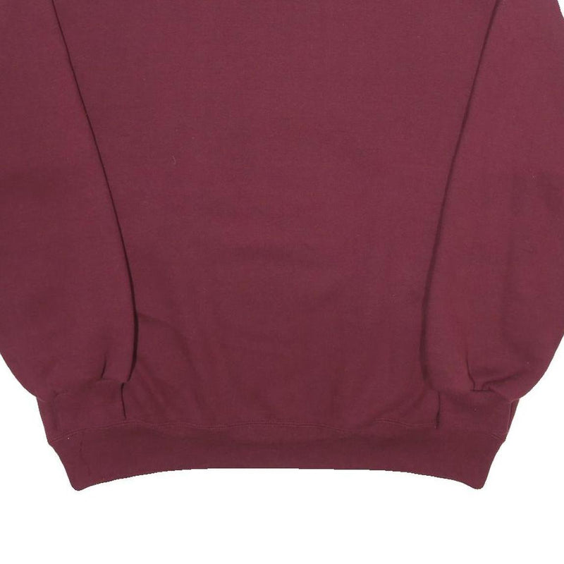 RUSSELL ATHLETIC Mens Maroon Simon & Jude Crew Neck XL Sweatshirt Cotton Blend