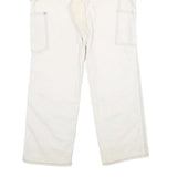 CARHARTT Womens Cotton Blend Beige Classic Straight Trousers W30 L30 Workwear