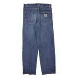 CARHARTT Mens Regular Fit Straight Leg Denim Medium Wash W32 L28 Workwear Jeans