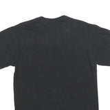 DELTA Mens Black Tim Lincecum Baseball Graphic T-Shirt L Short Sleeve Crew Neck