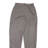 Womens Wool Blend Relaxed Grey Trousers W24 L27 Zip Closure Casual Comfort