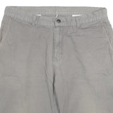 DICKIES Mens Shorts Grey Casual Cotton Blend 2XL W34 Workwear Durable