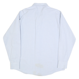 LEE Mens Light Blue Shirt XL Cotton Western Style Long Sleeve Button Fastening