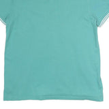 HILFIGER DENIM Womens Green Short Sleeve Plain 2XL Cotton Polo Shirt
