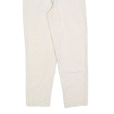 MADPANTS Womens Polyester Blend Beige Regular Fit Straight Trousers W26 L28