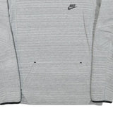 NIKE Mens Grey Sweatshirt Crew Neck S Lightweight Casual Sports Pullover