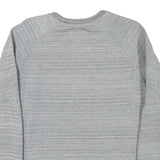 NIKE Mens Grey Sweatshirt Crew Neck S Lightweight Casual Sports Pullover