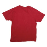 FANATICS Mens Red Greyhounds Graphic T-Shirt L Short Sleeve Crew Neck Casual