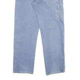 DICKIES Mens Jeans Blue Regular Straight Denim Medium W34 L33 Workwear Zip