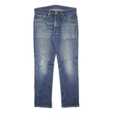 LEVI'S 511 Mens Slim Blue Denim Rinse Jeans W30 L28 Stylish Cotton Blend Zip