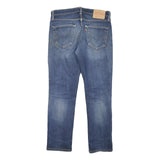 LEVI'S 511 Mens Slim Blue Denim Rinse Jeans W30 L28 Stylish Cotton Blend Zip