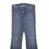 7 FOR ALL MANKIND Womens Jeans Blue Slim Flared Denim Medium W26 L28 Stylish