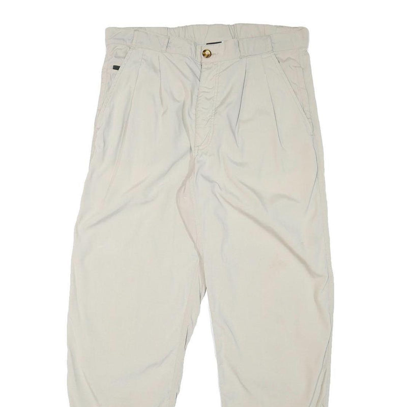 THE NORTH FACE Mens Regular Fit Beige Polyester Blend Trousers W33 L31 Comfort