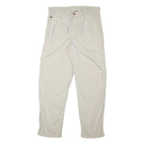 THE NORTH FACE Mens Regular Fit Beige Polyester Blend Trousers W33 L31 Comfort