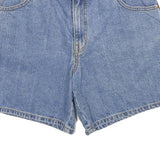 LEVI'S Womens Denim Blue Casual Shorts UK 10 W30 Classic Fit Cotton