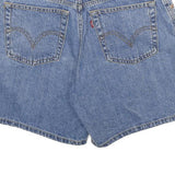 LEVI'S Womens Denim Blue Casual Shorts UK 10 W30 Classic Fit Cotton