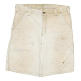 CARHARTT Mens Shorts Beige XL W34 Cotton Blend Casual Workwear Utility