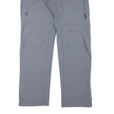 HELLY HANSEN Womens Grey Polyester Blend Regular Fit Straight Leg Trousers W28