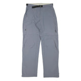 HELLY HANSEN Womens Grey Polyester Blend Regular Fit Straight Leg Trousers W28