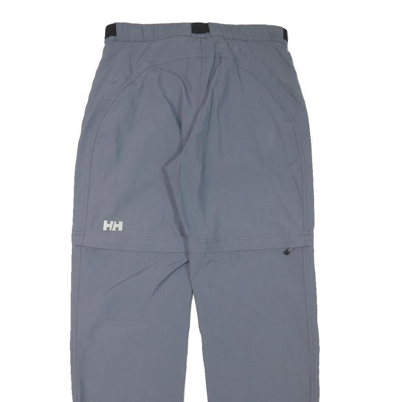 HELLY HANSEN Womens Grey Polyester Blend Regular Fit Straight Leg Trousers W28