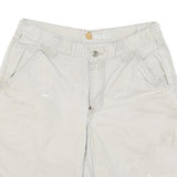 CARHARTT Mens Shorts Beige Casual Relaxed Fit M W31 Durable Cotton Blend