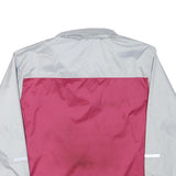 KIDZ Girls Grey & Pink Button Jacket M Polyester Plain Children's Lightweight