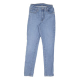 LEVI'S Womens Blue Slim Skinny Denim Light W28 L30 Stretch Cotton Blend Jeans