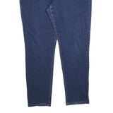 MICHAEL KORS Womens Slim Blue Denim Jeans W38 L28 Stretch Cotton Blend Zip