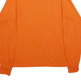 CHAMPION Mens Orange Heartland Graphic Long Sleeve Crew Neck T-Shirt L Casual