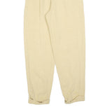 COMMA Womens Beige Relaxed Tapered Trousers W26 L28 Lightweight Fashion