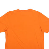 RUSSELL ATHLETIC Mens Orange Tennessee T-Shirt L Short Sleeve Crew Neck Cotton